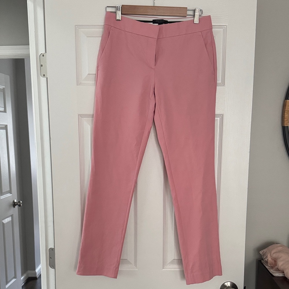 ANN TAYLOR DEVIN FIT SIZE 2T Pink Women's Pants